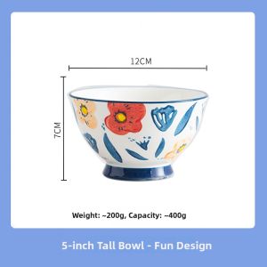 Creative Household Rice Bowl