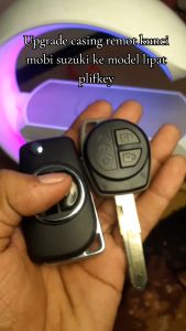 Flip Key Suzuki Ertiga Swift Karimun Flipkey Cover Remote Casing Kunci Lipat AA