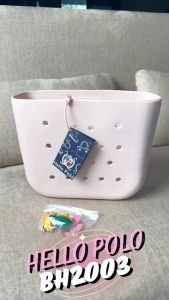 Hello Polo กระเป๋า ชายหาด กระเป๋าสะพายผญ แฟชั่น แบบกันน้ำ ลำลอง แบบพกพา ความจุสูง EVAนุ่มนวลเหมือนเมฆ กระเป๋าสวยๆ BH2003