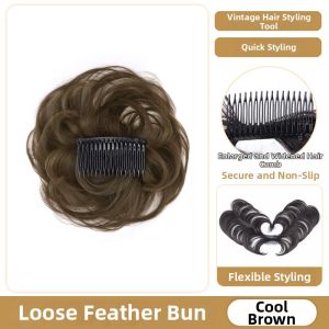 JUZITING | Lazy Hairstyle Natural Simulation Volume Boosting Ponytail Clip