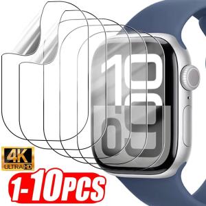 Soft Hydrogel Film For Apple Watch 10 46mm 42mm Anti-scratch Smartwatch Screen Protector for iWatch Series 10 Protective Film Not Glass
