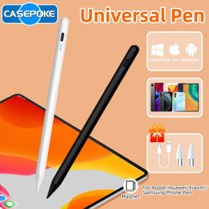 New Universal Stylus Pen for iPhone Samsung Huawei Lenovo OPPO VIVO Xiaomi Redmi Phone Tablet Fast-Charging Touch Pen With 2 Nib