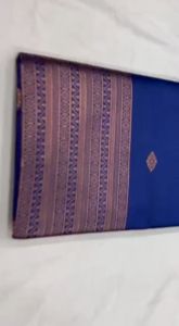 "[Pre Order] SOFT LICHI SILK BEAUTIFUL RICH PALLU & JACQUARD WORK (Normal / Ready To Wear) ~ Delivery Lead Time : 10 days"