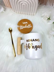 Nordic Ceramic Mug Gift Set with Box Ribbon & Thank You Tag – Aesthetic Coffee Tea Cup for Birthday Christmas Anniversary or For Personal Use