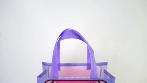 10pcs Tote Bags Children Candy Packaging Kids Reusable Birthday party Gift Bags Cartoon Non-woven Tote Bag Portable Shopping Tote Bag Party Gift Packing Pouchs Kids Birthday Decorations