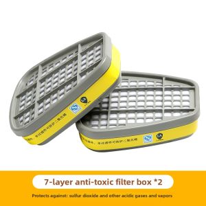 Toxic Gas And Dust Protection Mask