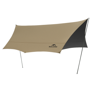 NatureHike | Windproof Sunshade Black Glue Canopy Tent