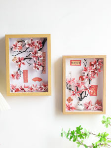 Creative Photo Frame Lucky Tree DIY Material Package Homemade by Hand Birthday Gift for Girlfriend Desktop Decoration