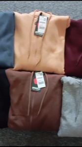 Jaket Hoodie Premium Distro Zipper Abu Pria Wanita M-XXL Terbaru Kekinian