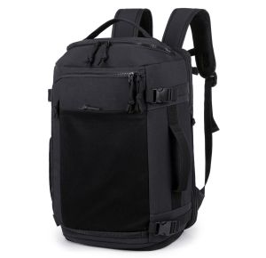 MLZH | Large Capacity Expandable Pressure Relief Business Travel Outdoor Carry-On Backpack