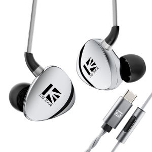 Kbear | KBEAR TB01 Chrono IEMS In-Earphone Wired Headphones Deep Bass Gaming Headset for Live Streaming Zinc Alloy Full-Metal Cavity