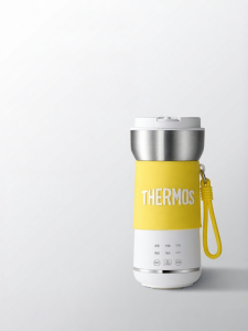 Thermos | Máy Xay Sinh Tố Mini Di Động Ít Ồn Tự Động Cho 1-2 Người