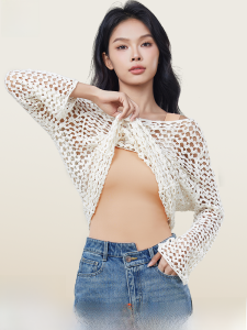 MiiOW | Áo ba lỗ nữ ấm áp liền mạch mùa thu đông không đường may Áo ngực liền quần áo lót dây đeo vai đơn giản màu trơn