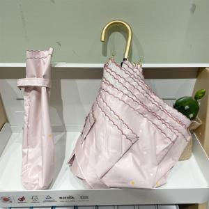 Mũi Khoan Gấp Chống Nắng Màu Sắc Cổ Điển Thanh Lịch Có Tay Cầm Hình Móc Cong Chống Tia UV Cho Phụ Nữ