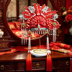 MINGZHUO | Traditional Handmade DIY Opera Headpiece Kit