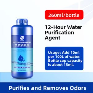 MONLEYTA | Aquarium Water Purifier Clear Water Cleaner Antibacterial Treatment Nitrogenizing Bacteria For Fish Tank Water Clarity