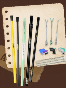 YUZHIYUAN | Fishing Pole Stand Head Accessories Rear Hang Ground Insert Carbon Material