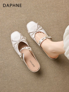 Daphne | Bowler French Style Bow Slippers