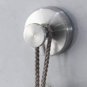 【On Sale】ตะขอผนังสแตนเลสติดกาวสำหรับห้องครัวห้องน้ำตะขอถ้วยดูด