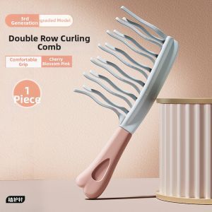 HIHUCUN | Anti-tangle Smoothing Comb for Long Curly Hair Anti-static