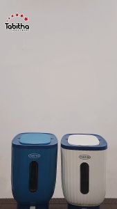 Dispenser Beras Tabitha Zora 10 Liter Tempat Wadah Penyimpanan Beras Otomatis Rice Box