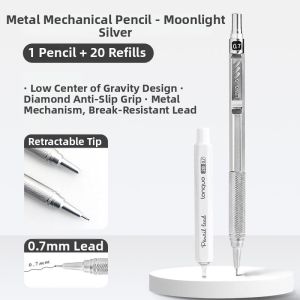 HUAZINIAO | Professional Drawing Heavy Grip Low Center of Gravity Auto Pencil 0.3mm