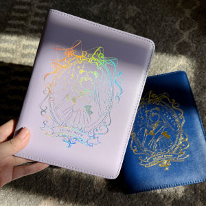 Sailor Moon A6 Ring-bound Notebook Journal Cover Pen Case Cartoon Anime Stationery Accessories round Ball Pen Notebook