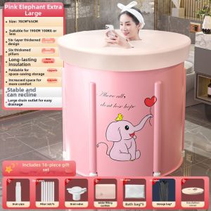 Folding Heated Bathtub