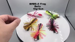 กบยาง เหยื่อแอร์เกียร์ บัคส์ กบกระโดด เหยื่อยาง เหยื่อปลอม เหยื่อแอร์เกียร์บัค（ลงน้ำแล้วมีปีก) Fishing Baits  เหยื่อปลอมตกปลา SP29