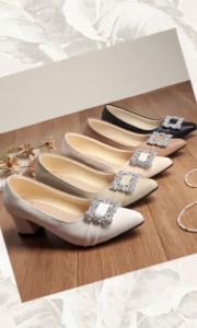 QUINCE Joan Sepatu Heels Hak 5 cm