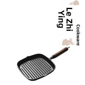 FENGHONGTAO | Cast Iron Non-stick Steak Frying Pan