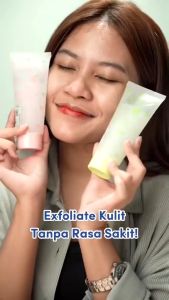 [BPOM] BIOAQUA Peach | Aloe NIACINAMIDE Brightening and Smooth Facial Exfoliating Gel Face Exfoliator Cleanser Skin