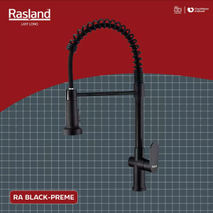 ก๊อกน้ำอ่างล้างจาน ผลิตจากสแตนเลส 304 สีสแตนเลสด้าน/สีดำด้าน คอสปริงปรับโค้งงอได้ สวิงซ้าย-ขวา มือจับโยกหน้าหลังเพื่อเปิด-ปิด หัวก๊อกซิงค์มีปุ่มกดเปลี่ยนน้ำได้ 2 ระบบสเปรย์และอ่อนนุ่ม สามารถใช้ได้กับซิงค์ทุกยี่ห้อ รับประกันไส้วาล์ว 10 ปี