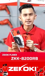 Zekoki ZKK-8200RB 82mm Electric Wood Planer 600W Heavy Duty Wood Planer Machine