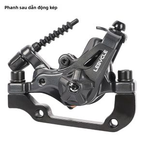 Phanh Đĩa Hợp Kim Nhôm LEBYCLE Dual Drive 160mm Hệ Thống Kéo Dây Trước/sau Dành Cho Xe Đạp MTB