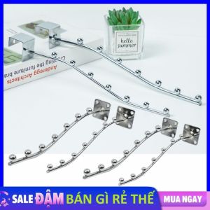 Móc Treo Quần Áo Gắn Tường Và Cài Thanh INOX Mẫu Cong 7 Bi - Giá  Kệ Treo Quần Áo Cho Cửa Hàng Và Shop Thời Trang - Tay Bi Cố Định Tường Thông Minh