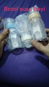 Wulanda Botol Minum Susu Anak Bayi Pigeon 3 Pcs dengan Sistem Pentilasi Udara - BPA FREE