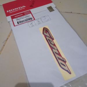 stiker sticker tulisan genio mark genio type 2 genio original honda