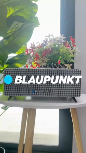 BLAUPUNKT ลำโพงบลูทูธพกพา 40 วัตต์  BLUETOOTH SPEAKER รุ่น DUSTIN แบตเตอรี่ 4000mAh เวอร์ชั่นระบบ 5.3