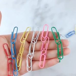 Klip Kertas Warna Metalic Isi 80pcs: Solusi Aesthetic untuk Organisasi Dokumen