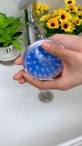 Lược silicon gội đầu dưỡng sinh | Lược gội đầu silicon massage đầu