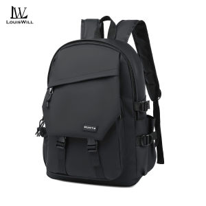 LouisWill Men Backpack Leisure Laptop Backpack Waterproof Film Travel Backpack Business Bag College Backpack Casual Shoulder Bag Anti Theft Back Pack School Bag