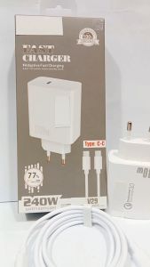 Charger VVO V29 240W Fast Charger PD Type C: Pengisian Baterai Cepat dan Aman