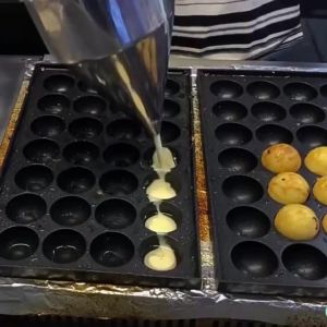 VOLTHUB Octopus meatballs electric heating single board fish ball stove baking tray Octopus grilled meatballs