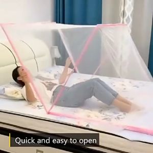 มุ้งพับ 6เสา กระสุนระหว่าง 6ฟู พกพา รุ่นใหม่ มุ้งครอบกันยุง มูลครอบ มูลครอบผู้ใหญ่ มูลครอบเด็ก มูลกันยุง