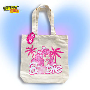 Túi Tote Canvas in Hình Anime Mỹ Đơn Giản Đơn Giản Túi Đeo Vai Dây Đôi Phong Cách Hàn Quốc Túi Đeo Vai Dây Đơn Đa Năng