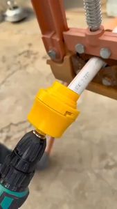 Thread Maker Tool Electric Drill Accessory High Strength Pvc Pipe Threader Tool Kit for Easy Plumbing Simple Installation Durable Die Set