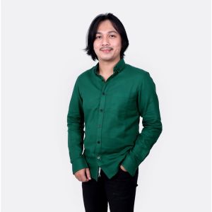 Kemeja Polos Lengan Panjang  | Kemeja Polos Wrna Kunyit
