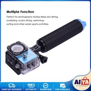Floating Hand Grip Handle Stick Bobber Floaty Yellow Handheld Monopod for GoPro Hero 10 9 8 7 6 5 4 Xiaomi for Yi 4k for Eken