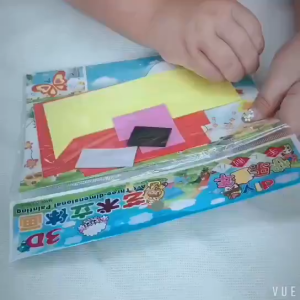 DIY Mainan Aktivitas Anak Puzzle Tempel / Sticker Puzzle Hewan 3D - Karakterku